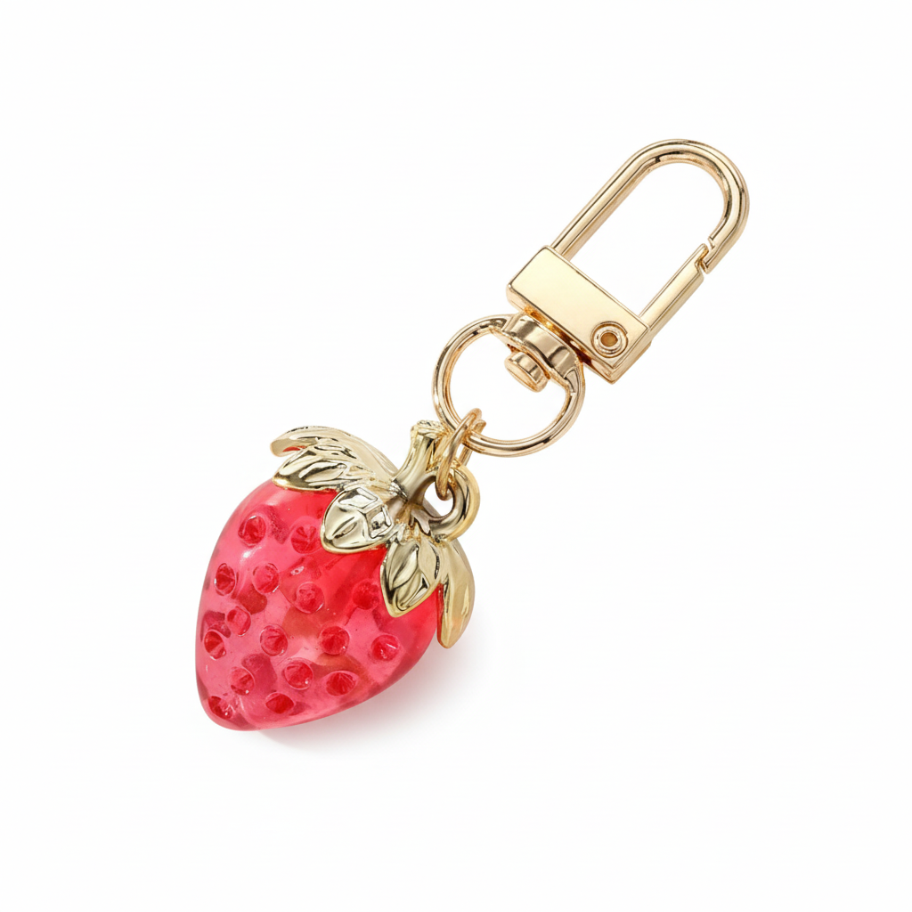 Strawberry Keycharm