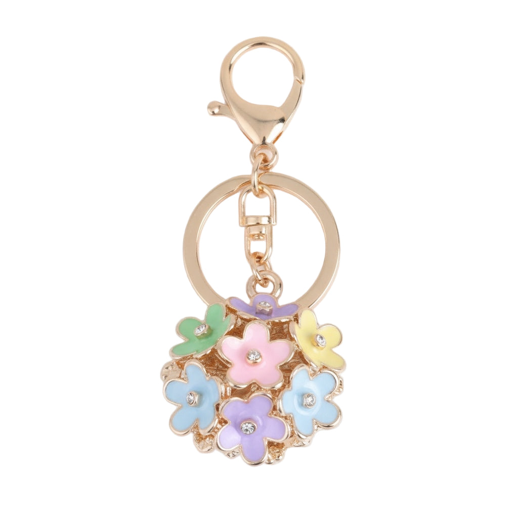 Flower Ball Charm Chain