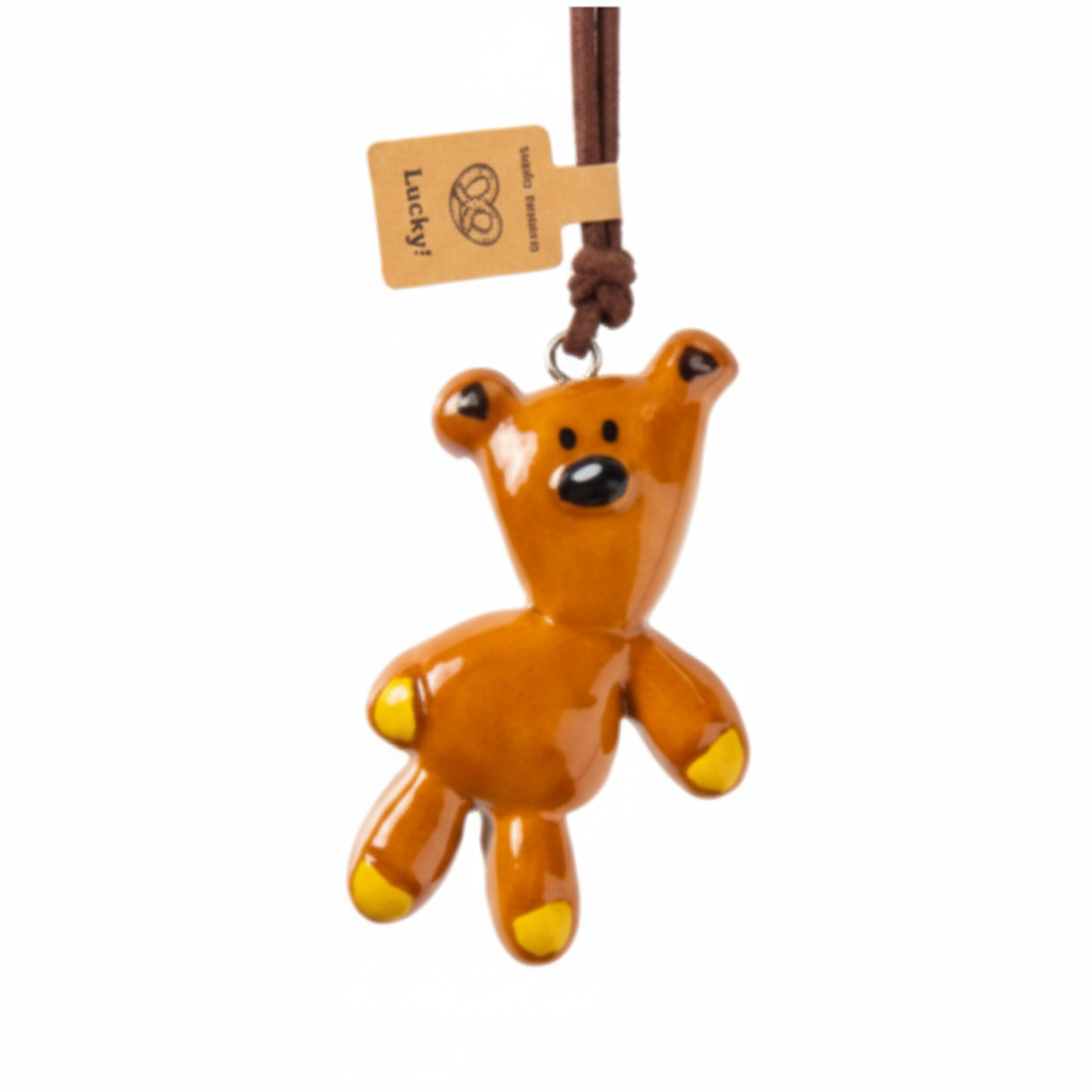 CARTOON BEAR HANGING CHARM