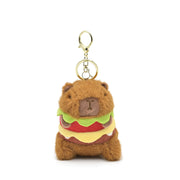 CAPYBARA HAMBURGER PLUSH CHARM
