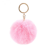 Mini Pom Pom Keychain Charm