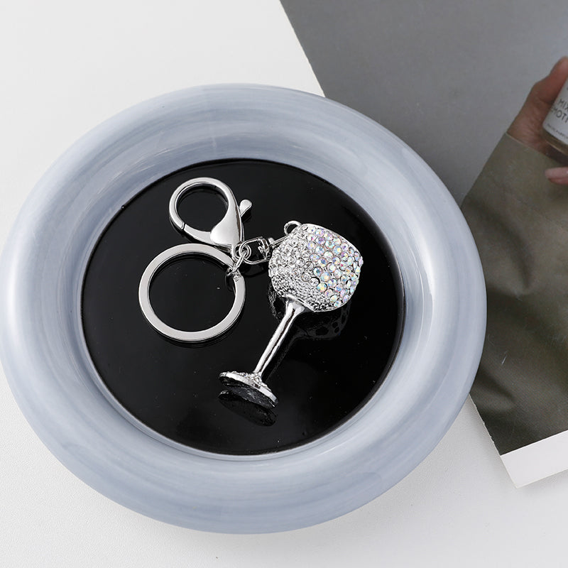 WINE GLASS CHARM