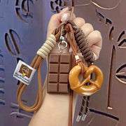 CHOCOLATE PRETZEL CHARM