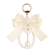 BOW TIE PEARL CHARM