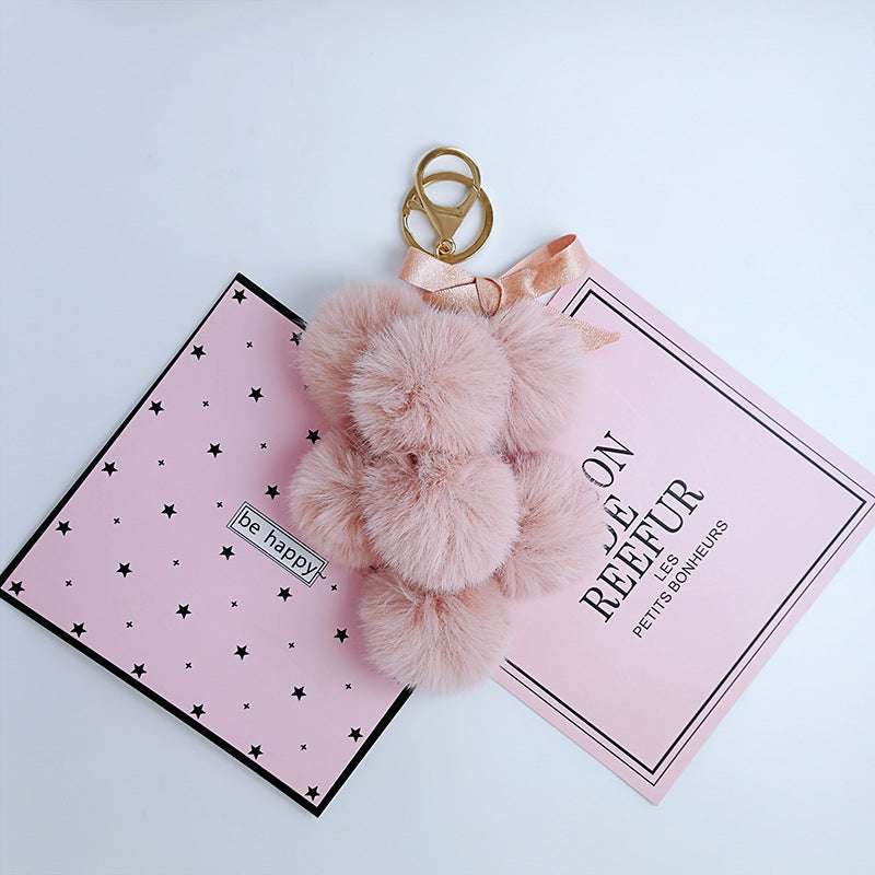 Grape Fruit Keychain Charm