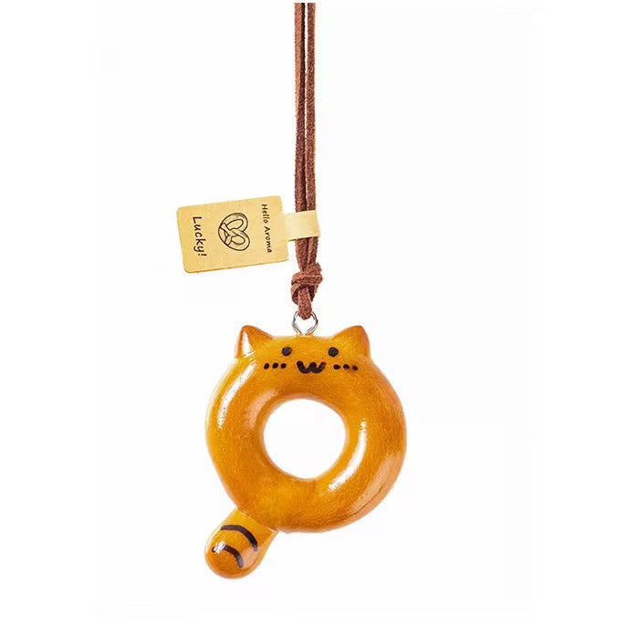 CAT BREAD HANGING CHARM