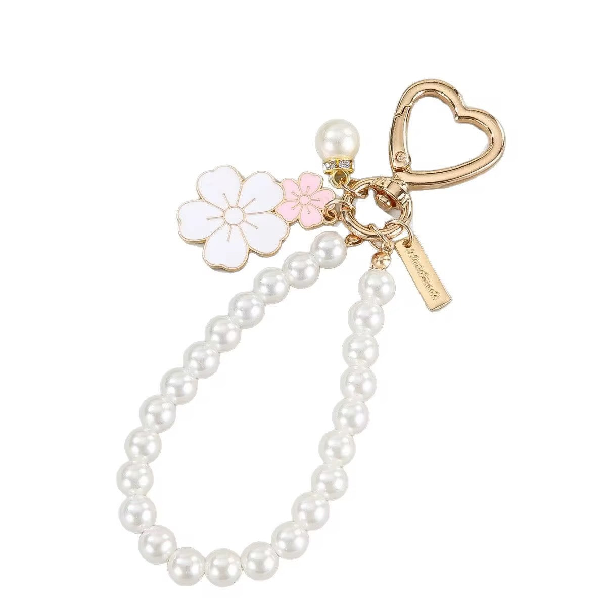 Pearl Beads Bag Charm Set