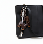 Dachshund Pendant Bagcharm with Metal ends