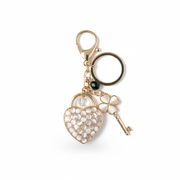Heart Key Charm Chain