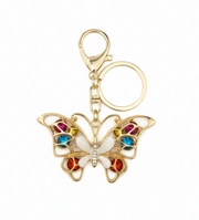 EXQUISITE CRYSTAL BUTTERFLY CHARM