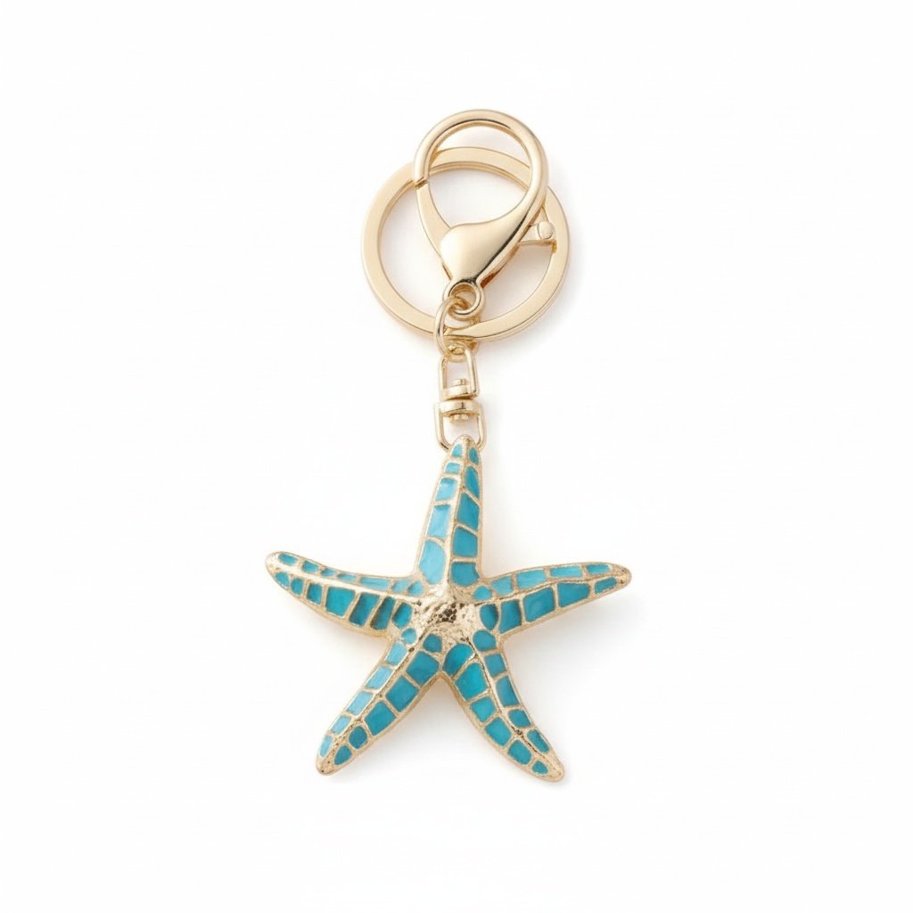 Starfish Charm Chain