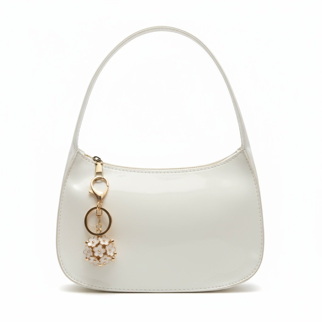 Flower Ball Charm Chain